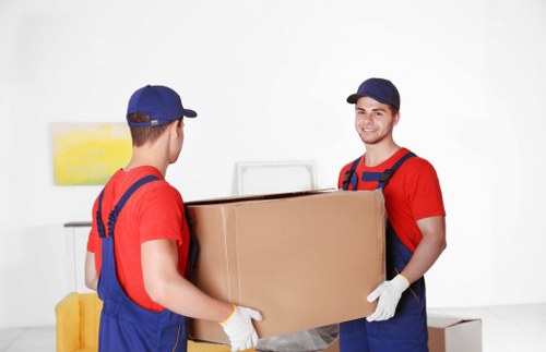Truck hire service supporting a house move in Brent