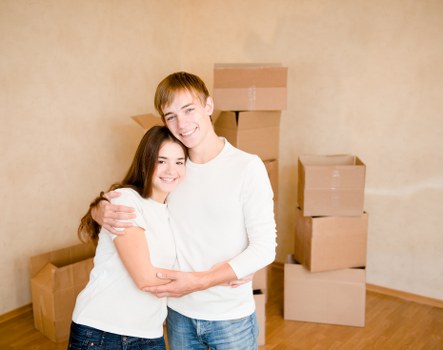 Local moving van used for a flat or house removal in Brent