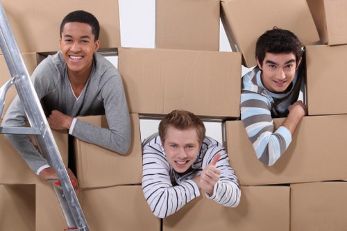Example moving jobs from flats, houses, and offices in Brent