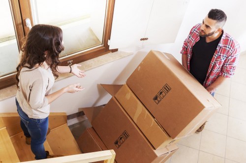 Sturdy moving boxes and protective wrapping for Brent customers
