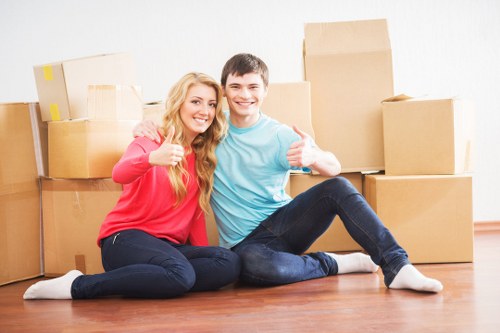 Local furniture removals service handling office furniture in Brent