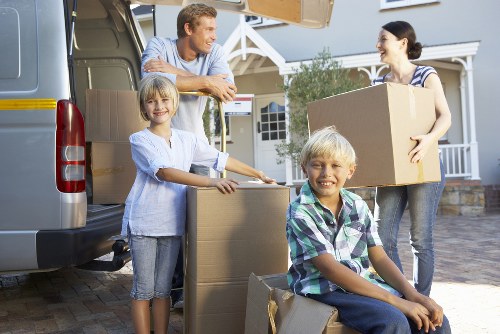 Careful packing and transport for a commercial move in Brent